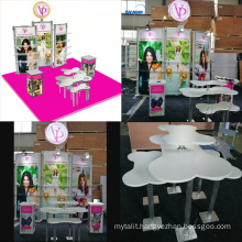 Detian Offer backdrop booth jewelry display stand portable display stand